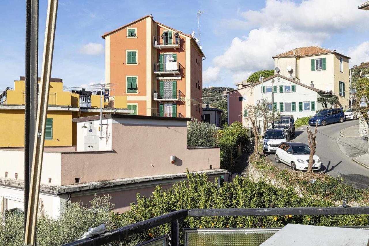 Homey Seaview Apartment By Wonderful Italy Genova Kültér fotó